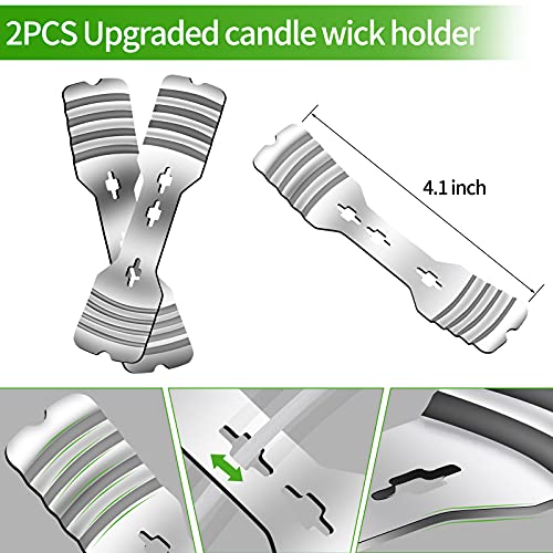 ABK Pote para fazer velas, kit de fabricação de velas, incluindo jarro de fabricação de velas de 1,1