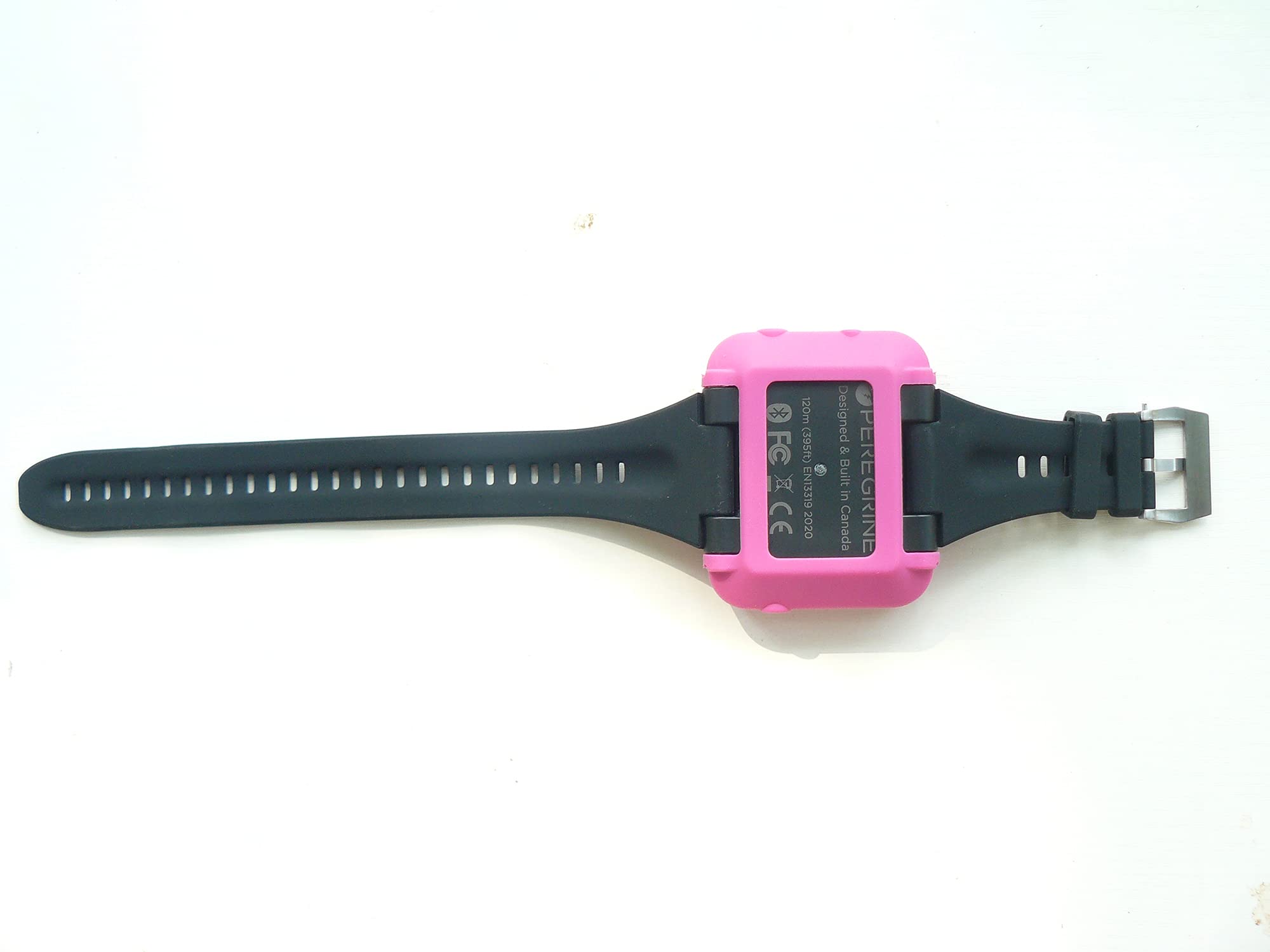Coque de protection en silicone pour ordinateur de plongée Shearwater Peregrine/Peregrine TX (rose)