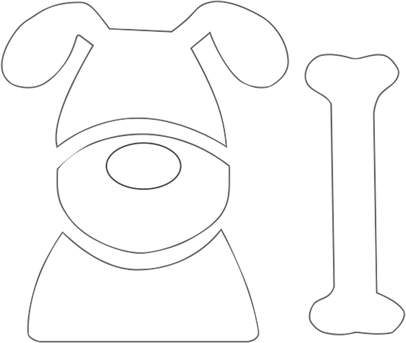 fanelod Acrylic Dog Templates Stencils for Quilting 2D Acrylic Sewing fanelod Acrylic Dog Templates Stencils for Quilting 2D Acrylic Sewing