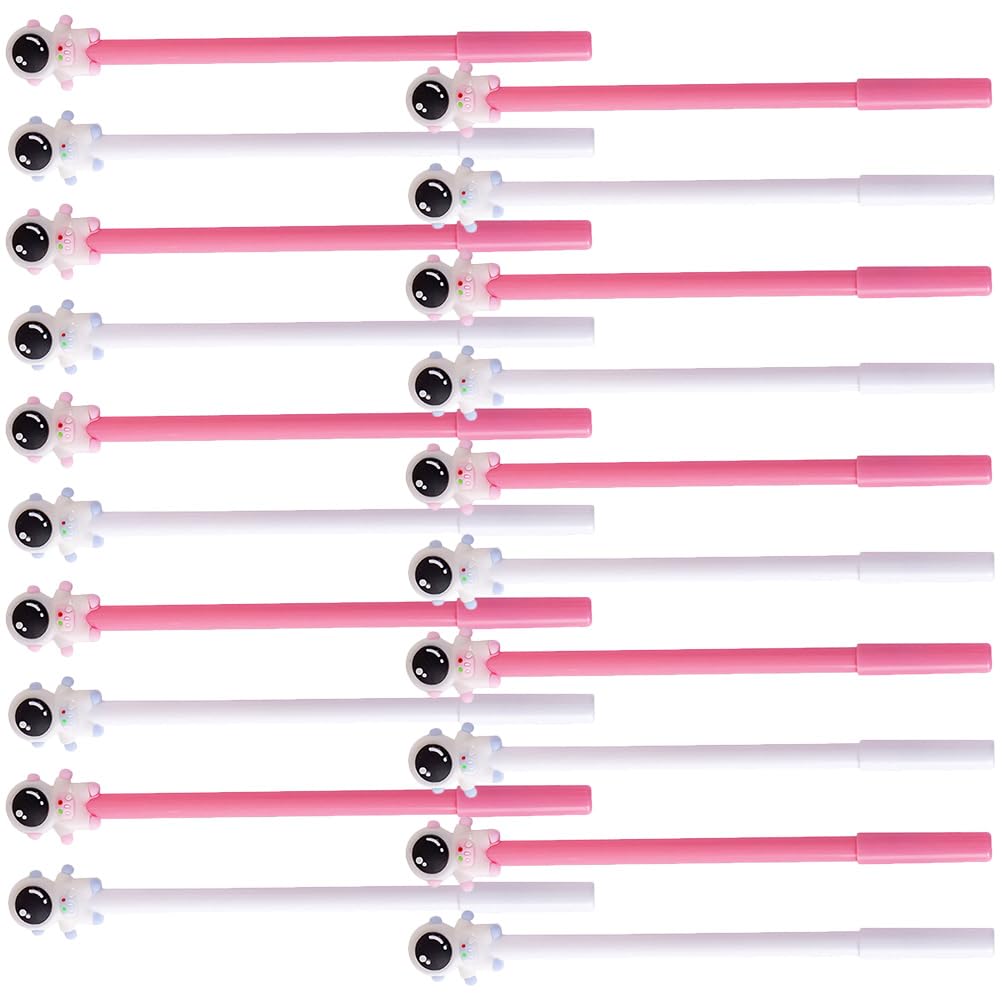 Uonlytech Bolígrafos de Tinta de Gel Astronauta Punta Fina 20 Piezas Niños