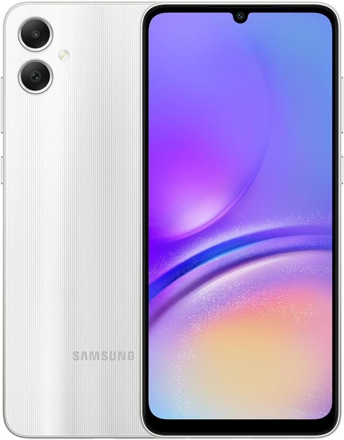 Samsung Galaxy A05 Dual SIM Silver 4GB RAM 64GB 4G LTE - Middle East Version
