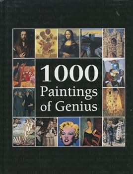 Hardcover 1000 Paintings of Genius Book