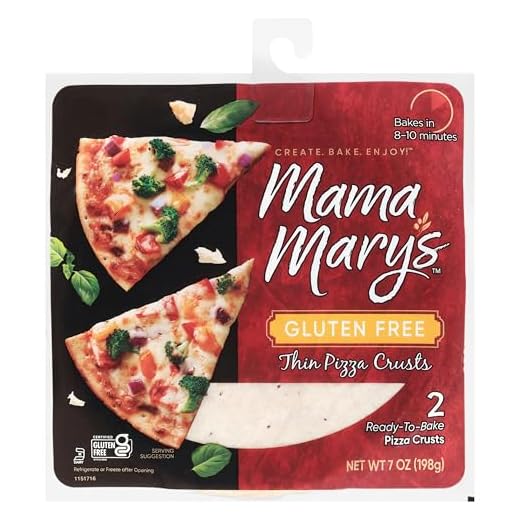 Mama Mary's PIZZA CRUST GF 7IN 2PK 7OZ