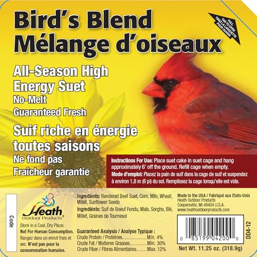 Heath Outdoor Products 21703-S2 Heath Whimsical Owl Suet 'N Seed Bird Feeder thumb #3