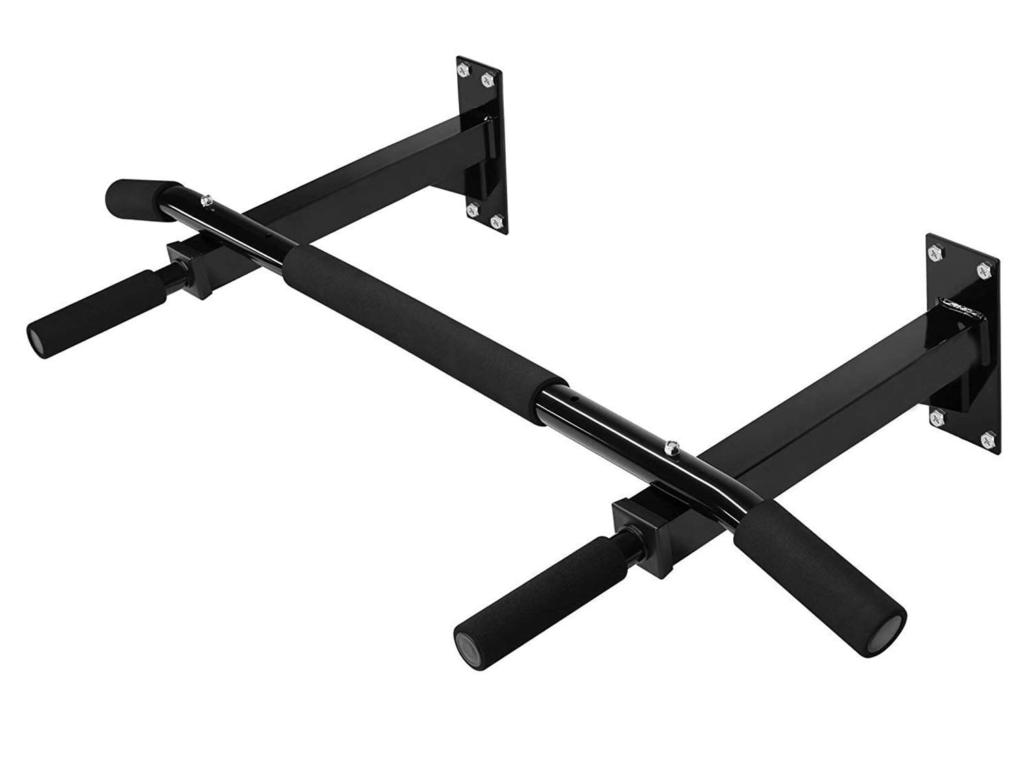 MS FITNESS Chin Up Bar With Solid One Piece Construction Bar (Black) Chin-up Bar-image-38