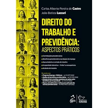 Capa do livro Direito do Trabalho e Previdência - Aspectos práticos