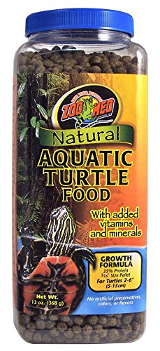 Zoo Med Aquatic Turtle Food Growth Formula 13 oz.