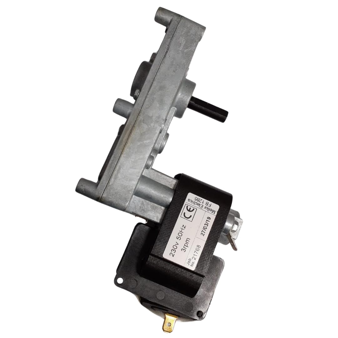 Motoriduttore velocità: 3rpm, diametro albero: 8.5mm, per stufe e caminetti a pellet: CLAM