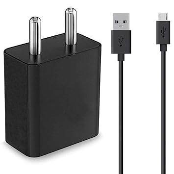 Ultra Fast Charger For HP 7 Voice Tab Original Charger Hi Speed Travel Charger Adapter Quick Charge Adaptive Fast Charging Wall Charger | Mobile Charger | Fast Charger | Android USB Charger With 1 Meter Micro USB Charging Data Cable (2.4 Ampere, SG 3, Black)