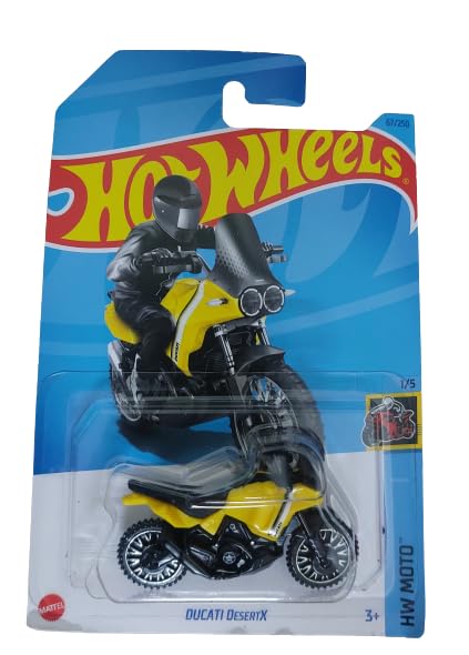 Amazon.com: Hot Wheels HW Moto 1/5 Ducati DESERTX 67/250 Die Cast