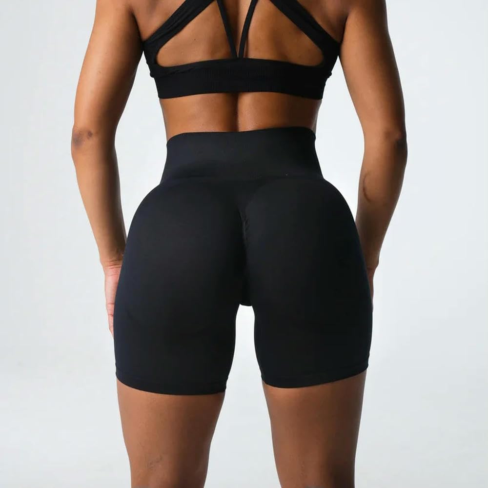 ZBDZSW Bezszwowe legginsy damskie miękkie spandexowe spodenki gimnastyczne sportowe push-up fitness ubrania spodnie do jogi z wysokim stanem rajstopy treningowe