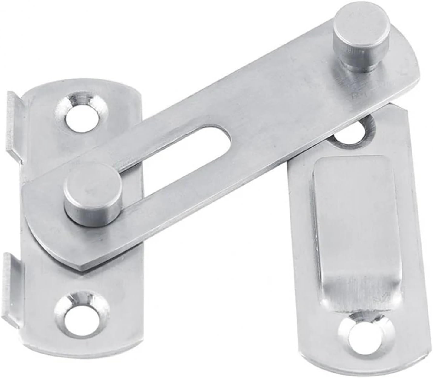 A Type Latch Stainless Steel Bolt Door Buckle 70x50mm for Cinet Fitting Sliding Lock 1Pcs