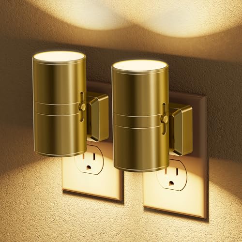 JandCase Night Light, LED Night Lights Plug into Wall, 2 Pack Automatic Nightlight with Light Sensor, 3000K Soft White 0-100LM Dimmable Modern Nightlight for Kids Bedroom Hallway JandCase Night Light, LED Night Lights Plug into Wall, 2 Pack Automatic Nightlight with Light Sensor, 3000K Soft White 0-100LM Dimmable Modern Nightlight for Kids Bedroom Hallway