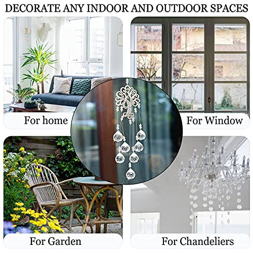 Image of Tree of Life Crystal Prism Suncatcher Rainbow Maker Garden Decor
