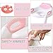 Fedicelly Potty Training Seat Ladder Toddler,Potty Seat Toilet Boys Girls,Adjustable Kids Toilet Training Seat (Pink)