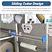 Wrap Dispenser with Cutter, Rolling Wrapping Paper Holder for Up to 39/51/63 Inch Wide Rolls, Heavy Duty Bubble Wrap Roll Dispenser/Packing Station(176x60x155cm/69.3X 23.6 x 61 in)