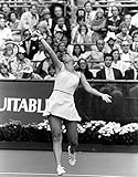 テニスをするクリス・エバート フォトプリント (8 x 10)