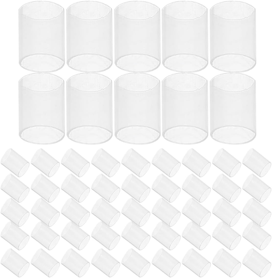 ADOCARN Pe Tube Pillow Filling, High Resilience Pe Soft Tubes 5×7mm, 1lb Pack, Pillow Stuffing Insert for Neck Support and Craft Sewing Supplies