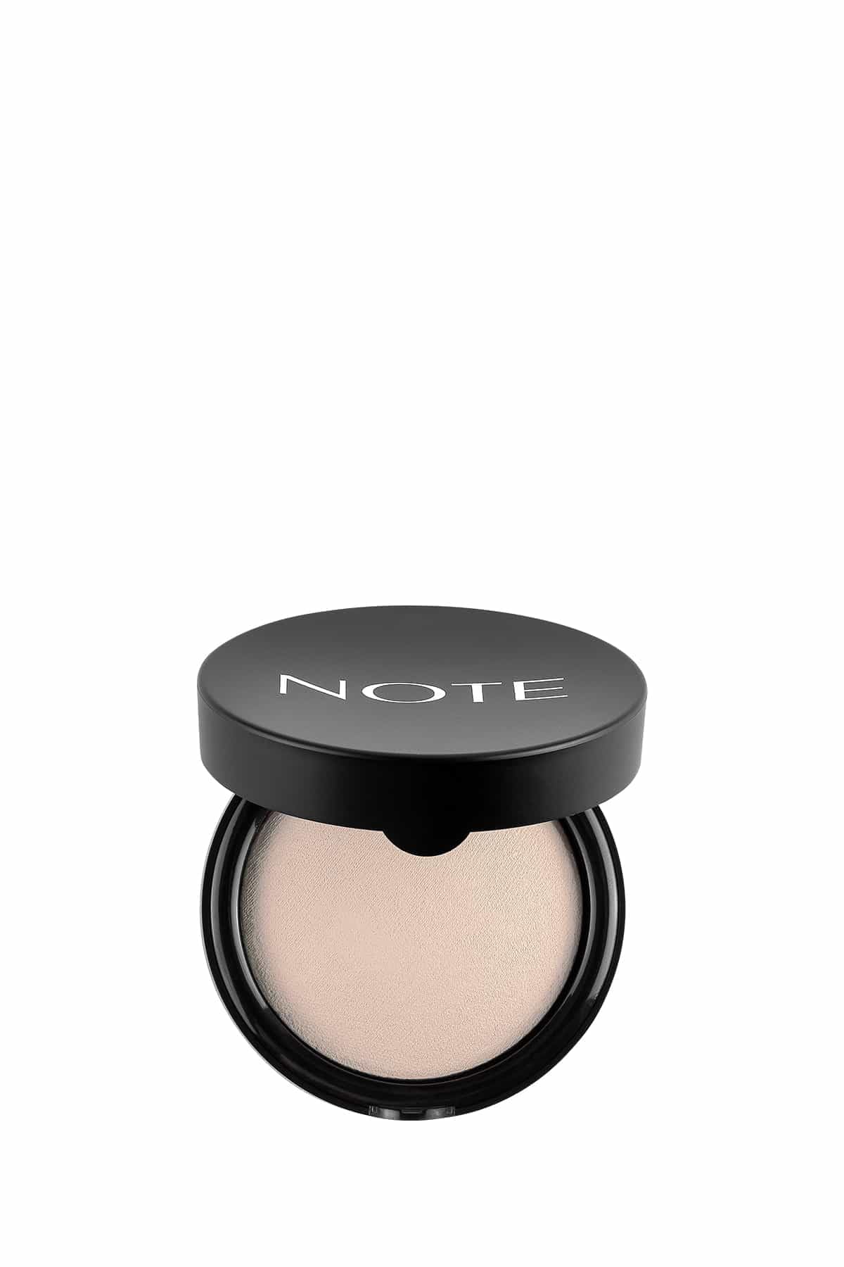 Note Cosmetics Baked Powder 04 Porcelain Ivory Işıltılı Bitişli Highlighter Toz Yüz Pudrası