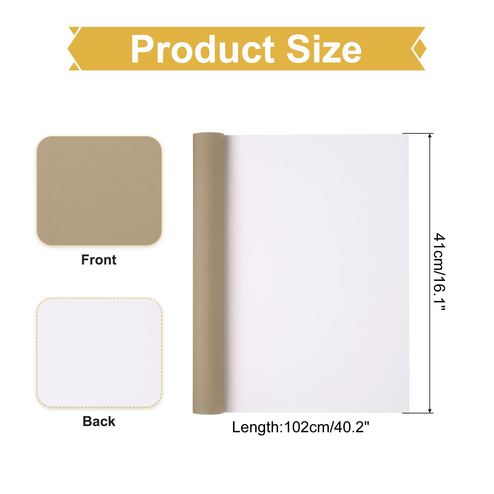 PATIKIL 40"x16" Bookbinding Cloth - Image 2