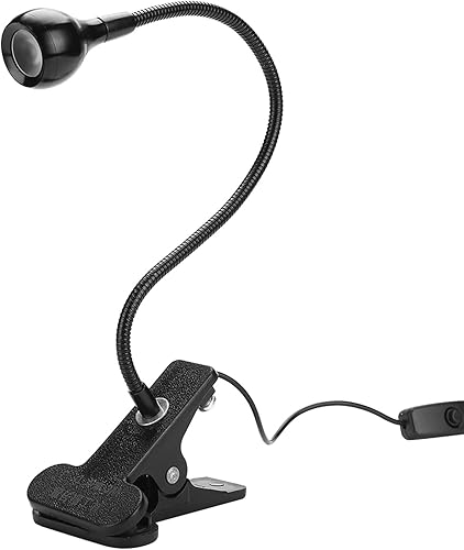 Miniatura 9 de GOWENIC Lámpara LED UV, lámpara de curado de pegamento UV portátil USB, cuello de cisne, luz ultravioleta con clip para uñas de gel, reparación de