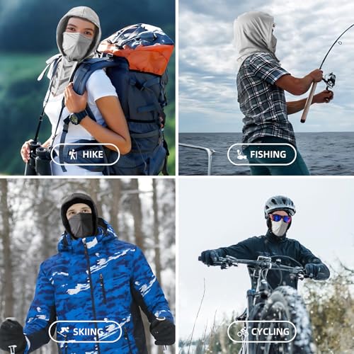 Summer Balaclava Face Mask with Breathable Holes Sun Face Shield UV Protection Full Head Mask for Men Women Fishing Cycling - Image 5