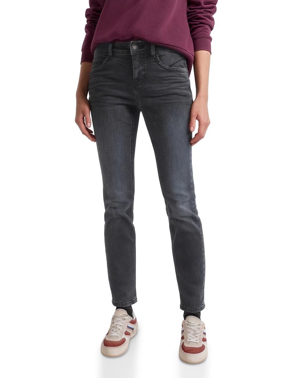 Street One Studio Damen Jeans im Casual Fit 3817451