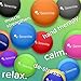 Serenilite Stress Balls for Adults, Squeeze Ball for Hand Therapy, Stress Ball 1 Count, Hand Exercisers for Therapy & Grip Strengthening, Hand Grip Strengthener, Physical Therapy Balls