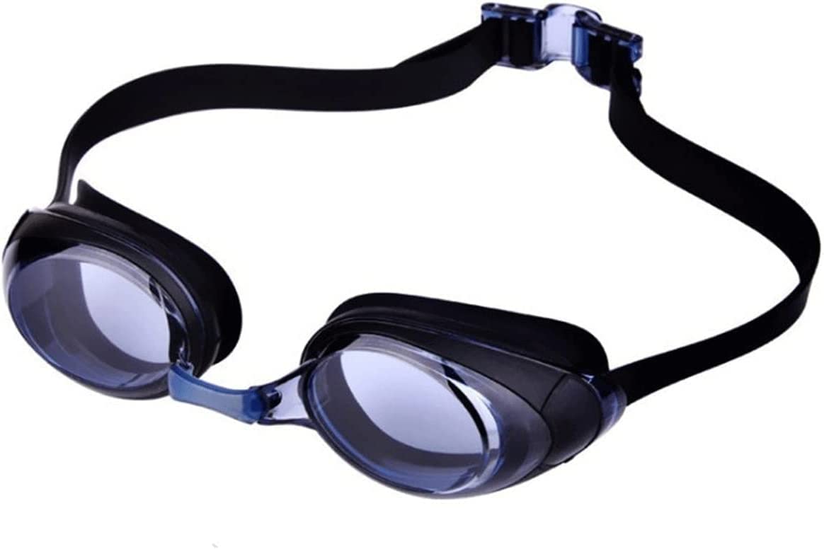 Gafas de natación for Adultos y niños, Gafas de natación de Silicona Suave sin Fugas, Gafas antivaho for Hombres, Mujeres, niños y niñas(A)