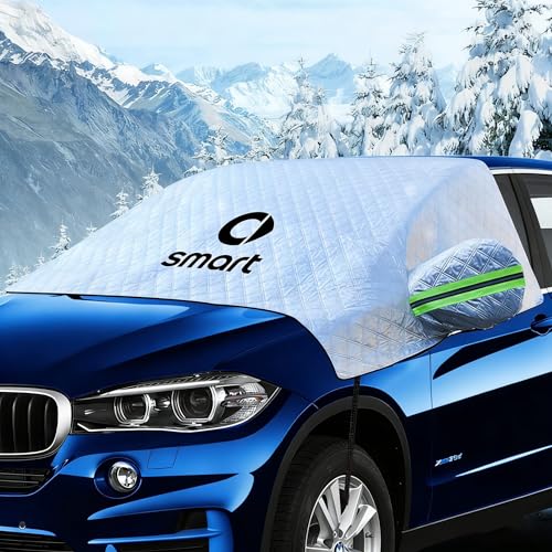 Universale per tutte le stagioni: In inverno, può essere utilizzata come copertura antigelo per proteggere i finestrini dell'auto, prevenendo la formazione di brina e ghiaccio. In estate, funge da protezione solare, impedendo ai raggi UV e al calore di entrare nell'auto e prolungando la durata di tergicristalli e parabrezza. In primavera e in autunno, impedisce a polline e foglie di sporcare i finestrini