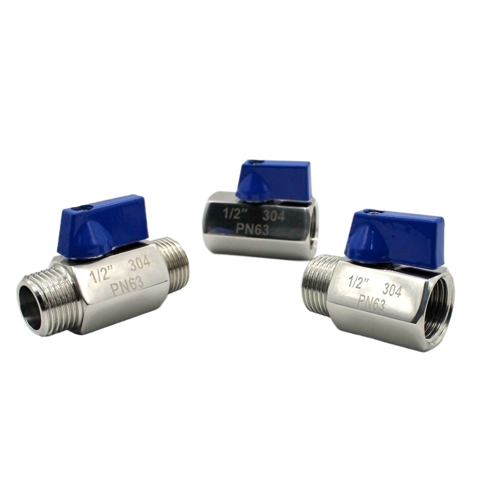 Zawór kulowy SS304 316 1/8" 1/4" 3/8" 1/2" 3/4" 1 cala (1", SS304)