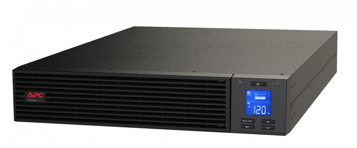 APC SRV3KRI Alimentation d'énergie Non interruptible Double-Conversion (en Ligne) 3000 VA 2400 W 7 Sortie(s) CA