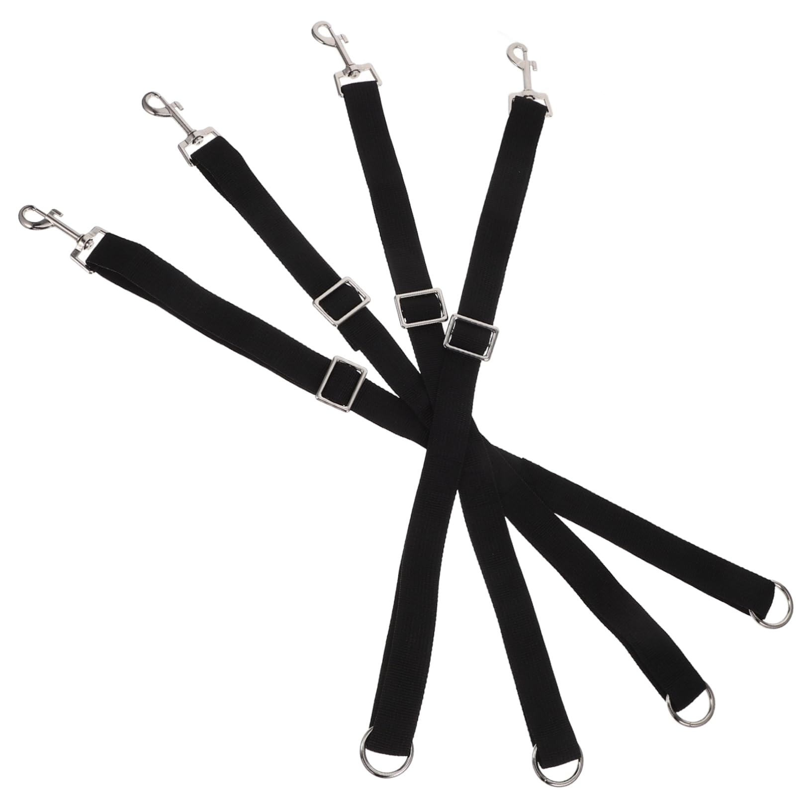 ifundom Versatile Horse Feeding Nylon Water Bucket Straps Hangers Grooming Tub Loop for Stalls