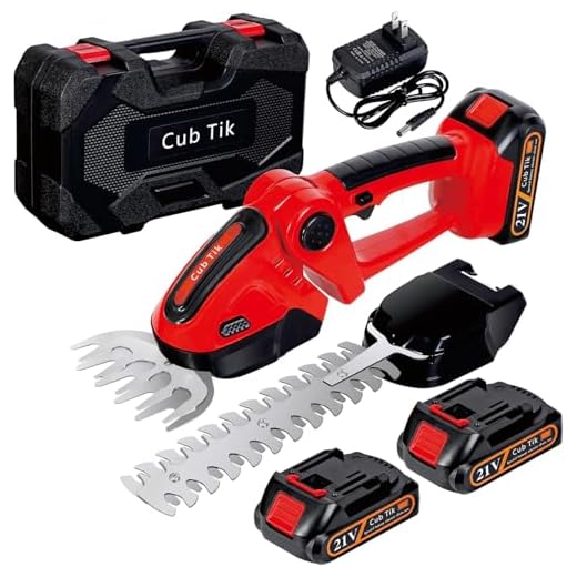 Best garden tool for ornamental grass cutting Cordless 2-in-1 Hedge Trimmer