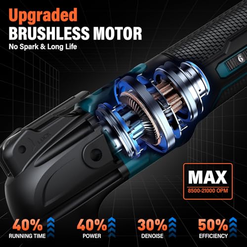 Accu oscillerende multitool, oscillerende zaag voor Makita 18V accu, 6-traps multitool, multifunctionele zaag voor verwijderen, schrapen en zagen (zonder accu) - Afbeelding 3