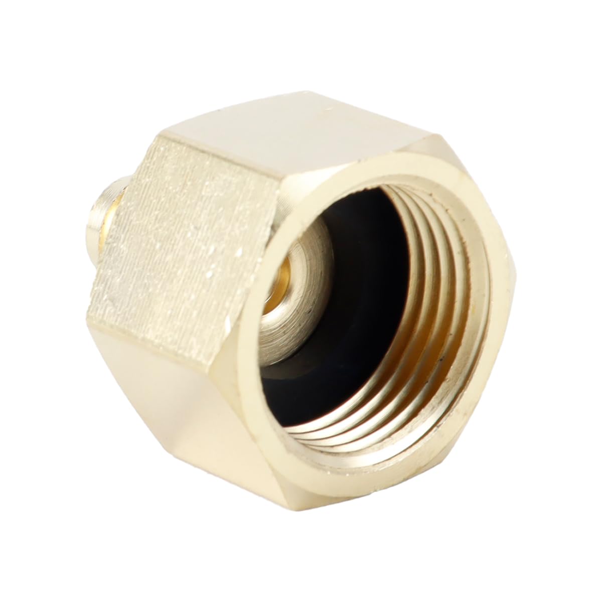 Adattatore Connettore Riempimento Refrigerante Aria Condizionata R134A 1/4" SAE Filettatura W21.8 a R22