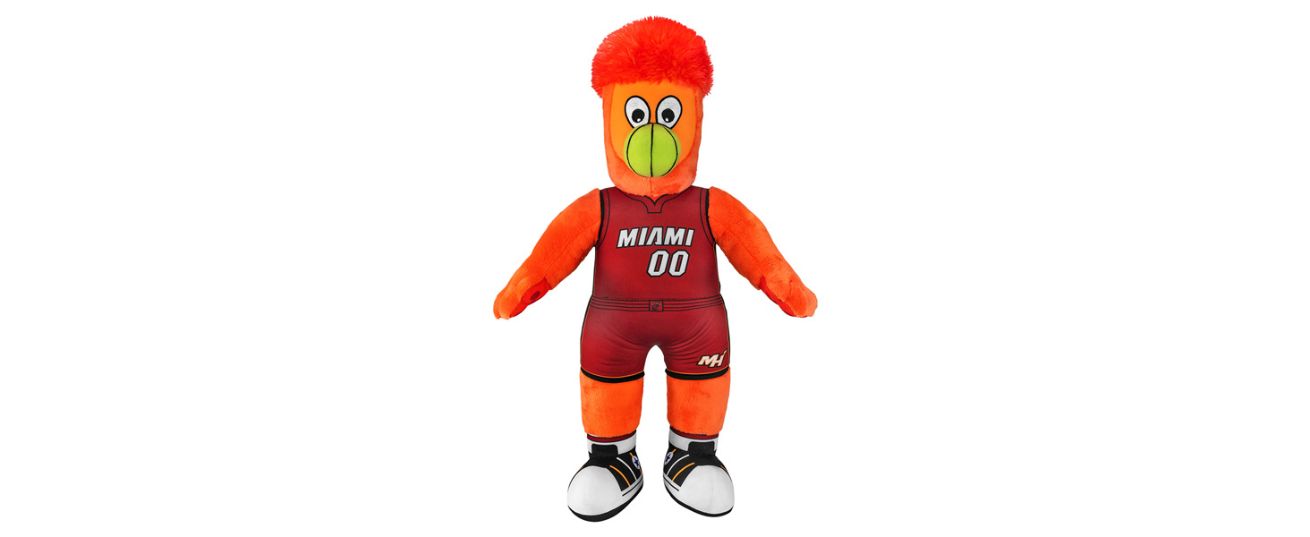 Amazon.com: Bleacher Creatures Miami Heat Burnie 20