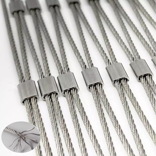 Filet de sécurité anti-vol en acier robuste pour une protection de balcon durable