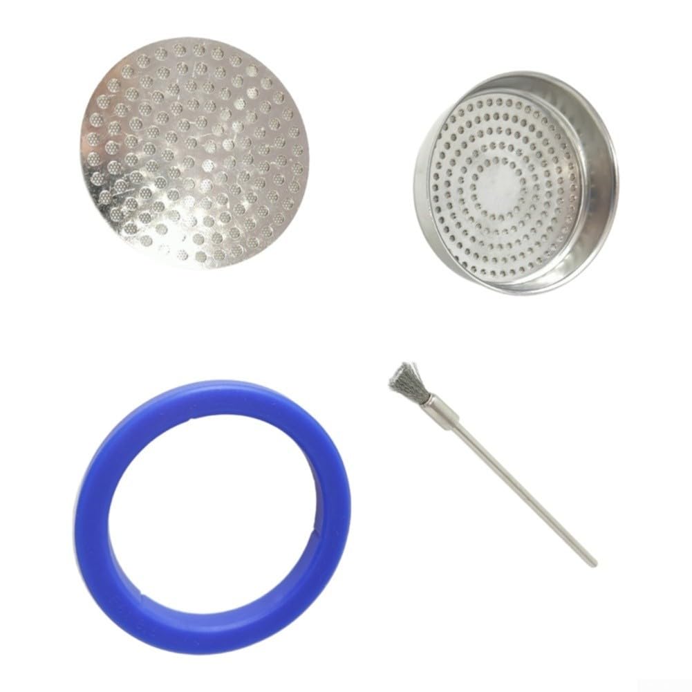 4er E61 Duschkreiseldichtring Edelstahl Set
