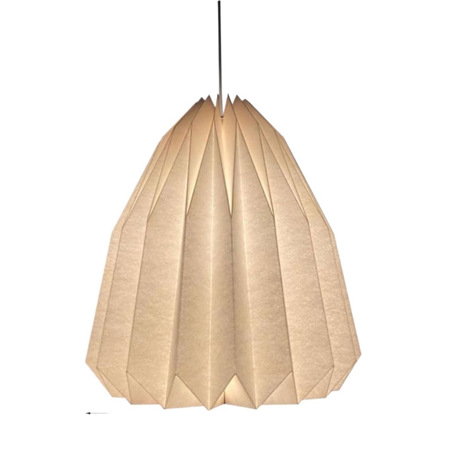 Cvevsfg Style 03 Hanging Lamp Cover Chandelier Shade Creative Paper Origami Ceiling Pendant Lampshade(Style 03)
