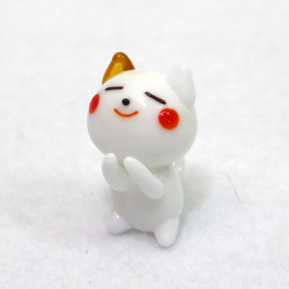 イタリア製クリスタルの猫です Amazon.co.jp: フォーカート かわいい手作り ガラス細工 感謝