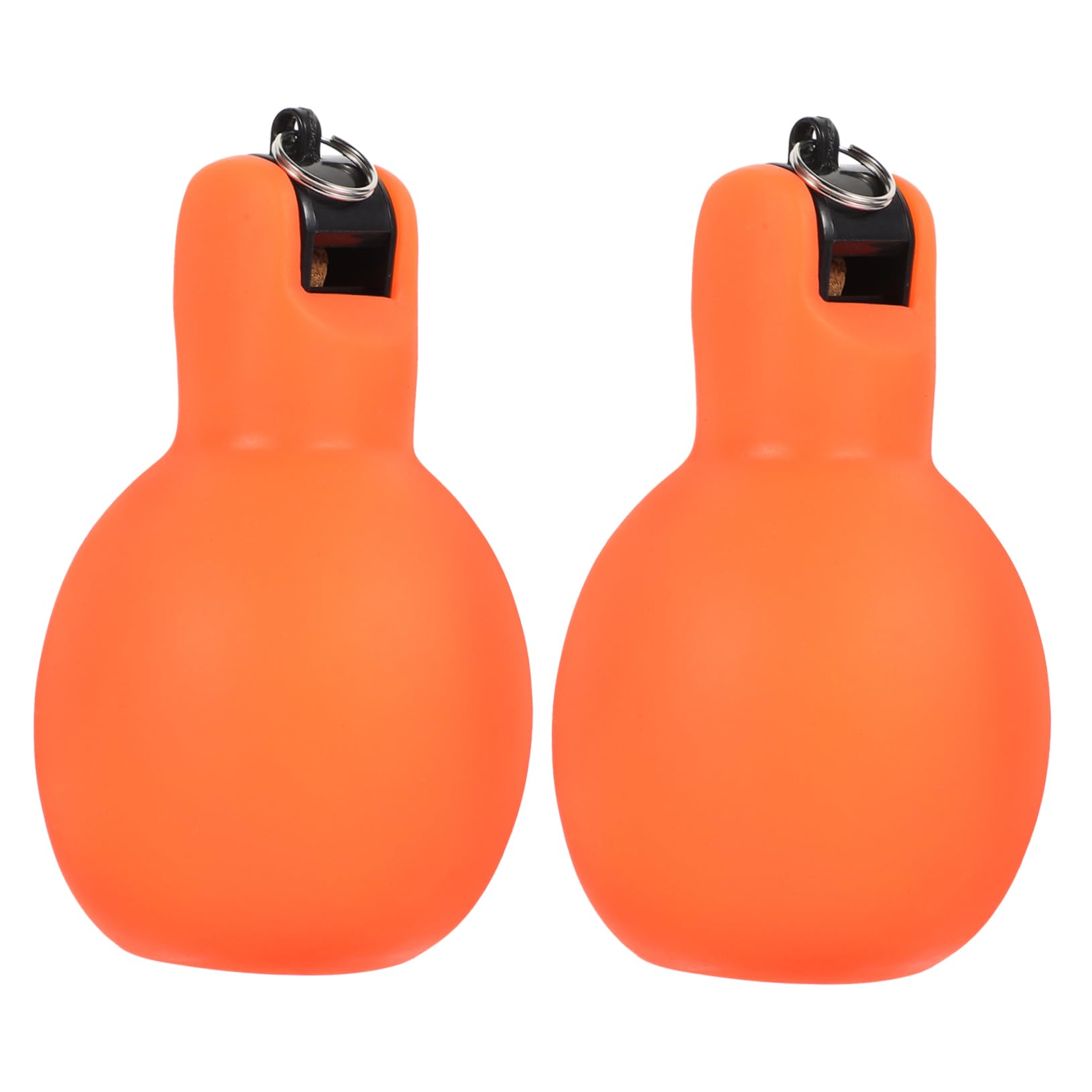 Mipcase Lot De 4 Sifflets À Main Légers en PVC pour Arbitres Enseignants Et Survivalistes (2 Pièces X 4)