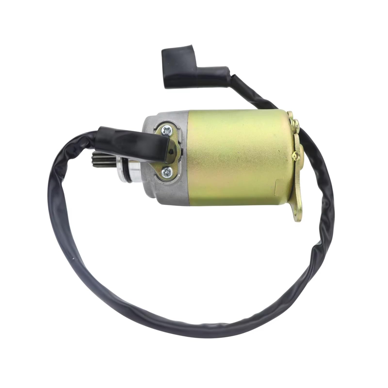 Motor de Arranque eléctrico para Motocicleta GY6 125cc 150cc ATV Scooter Ciclomotor Go Karts Quad 4 Ruedas Motor de Arranque eléctrico de 9 Dientes