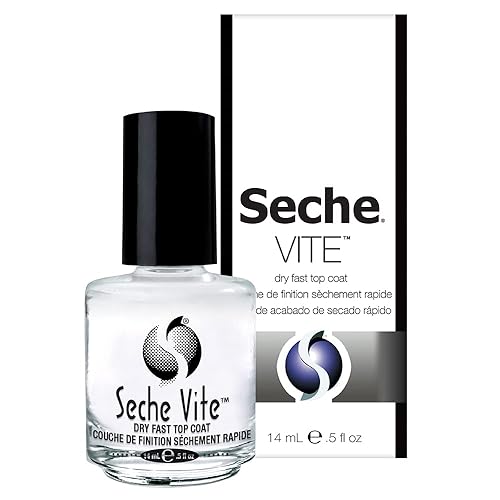 Seche Vite - Esmalte de uñas y manicura 16 oz,Claro,Transparente
