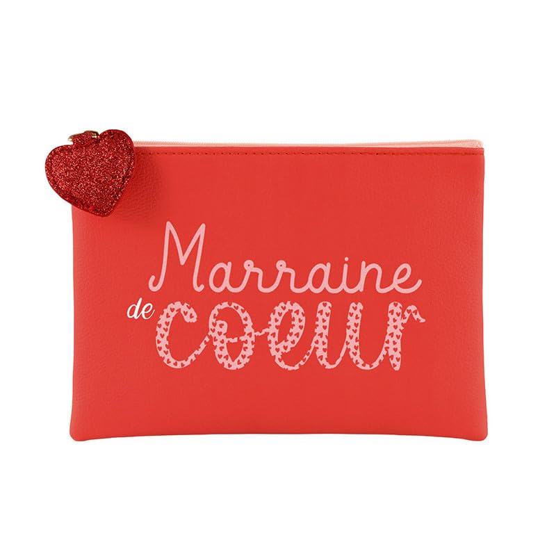 DLP Derrière la Porte "Tout Paix à Tout Paix (Godmother of Heart) Pencil Case, Multicolored, pencil case