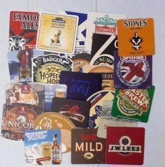 Pub tradizionale Beer Mats (confezione da 25) - serie 2