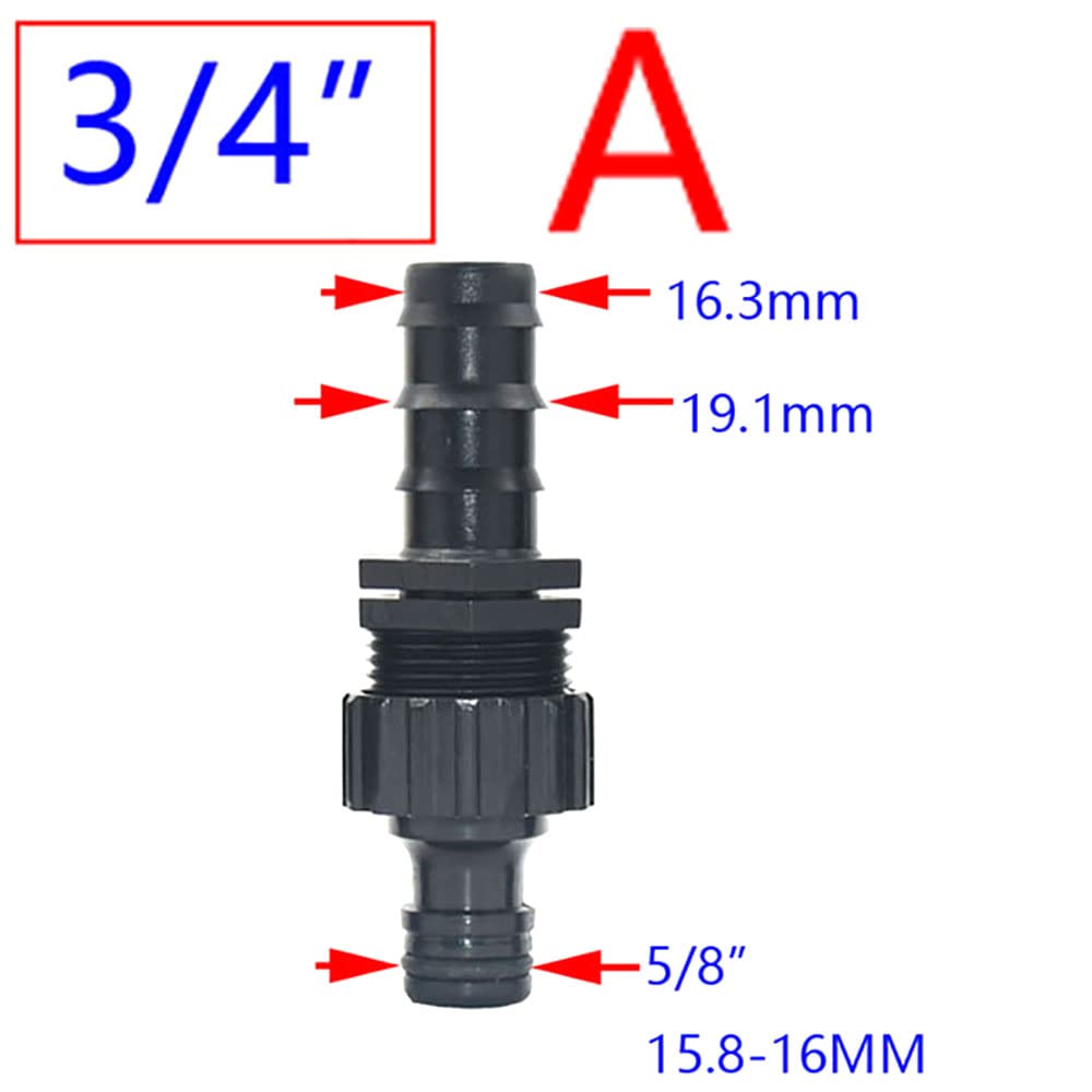 Connettore Tubo In Plastica 19Mm X 19Mm Dritto Connettore - Foto 13