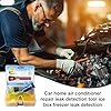Automobile AC Leak Detector Kit, Engine Oil Leak Detecting Tools With UV Protective Glasses, Air Conditioning Refrigerant Leaks Detection Dye Set, Fluorescent Detector #5