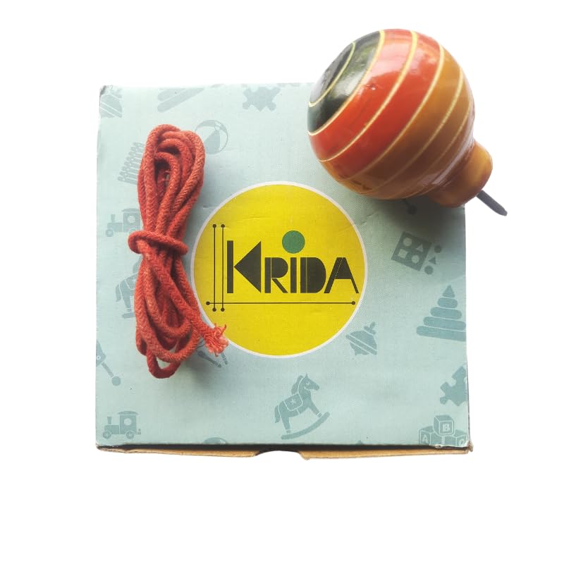 Handmade Wooden Spinning Tops|Fine Motor Skills|Traditional Non Toxic Toy by Indian Artisans|Indoor & Outdoor Sensory Fun Toy|Colourful Gyroscope/Lattu/Buguri/Bongaram/Bhavra|3+ Years-Striped (B0D2XLV8FL) Amazon Price History, Amazon Price Tracker
