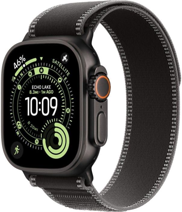 Apple Watch Ultra 3 (2025) black titanium 49mm 4G black Trail Loop M/L